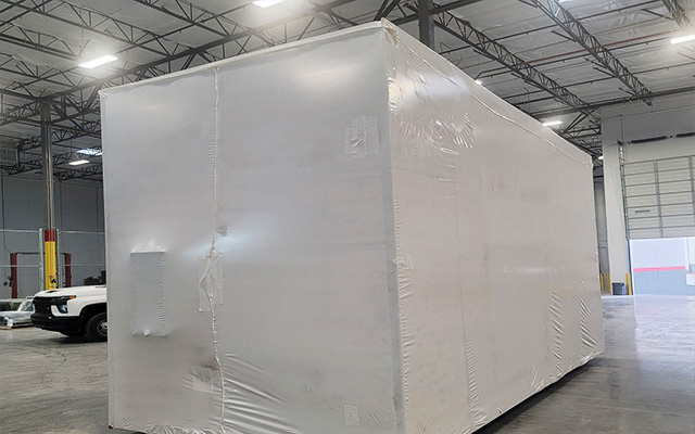 Heat Shrink Film On Goods