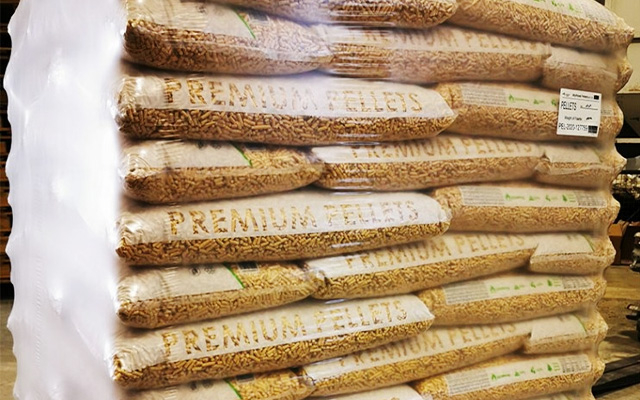 Pallet Stretch Hood Wrapped Pallets