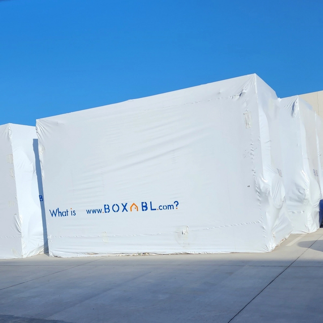 Custom-Fit And Reinforced Heat Shrink Covers for Modular Construciton