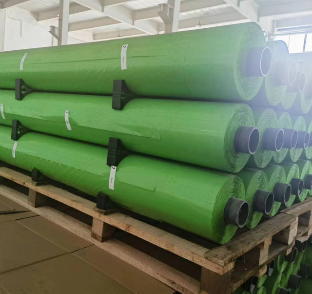 Green Color Cotton Bale Wrap Film for CP7760 CP690 CP770