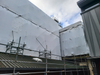 Heavy-Duty UV Stabilized Heat Shrink Wrap for Construction Scaffolding & Building Containment