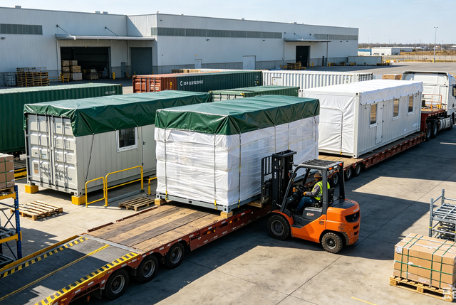 Modular Shipping & Storage Covers